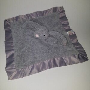 Apricot Lamb Gray Bunny Rabbit Lovey Plush Stuffed Baby Toy Pink Nose SOFT